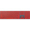 Red Carbon Fiber Specialty Material Magic Keyboard with Numeric Keypad Skin