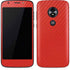 Red Carbon Fiber Specialty Material Moto E5 Play Skin