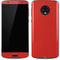 Red Carbon Fiber Specialty Material Moto G6 Skin