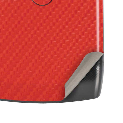 Red Carbon Fiber Specialty Material Motorola RAZR Skin