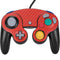 Red Carbon Fiber Specialty Material Nintendo GameCube Controller Skin