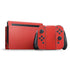 Red Carbon Fiber Specialty Material Nintendo Switch Bundle Skin