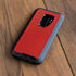 Red Carbon Fiber Specialty Texture Material Otterbox Defender Galaxy Skin