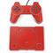Red Carbon Fiber Specialty Material PlayStation Classic Bundle Skin