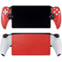 Red Carbon Fiber Specialty Texture Material PlayStation Portal Remote Player Skin