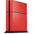 Red Carbon Fiber Specialty Material PS4 Console Skin