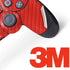 Red Carbon Fiber Specialty Material PS4 Controller Skin
