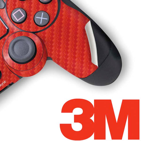 Red Carbon Fiber Specialty Material PS4 Pro/Slim Controller Skin