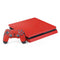 Red Carbon Fiber Specialty Material PS4 Slim Bundle Skin