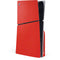 Red Carbon Fiber Specialty Texture Material PS5 Slim Disk Console Skin