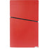 Red Carbon Fiber Specialty Material PS5 Slim Digital Edition Bundle Skin