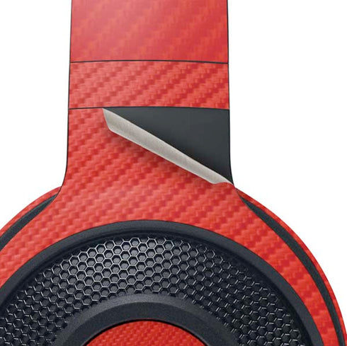 Red Carbon Fiber Specialty Material Razer Kraken X Skin