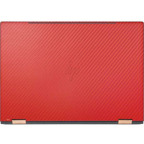 Red Carbon Fiber Specialty Texture Material HP Spectre Skin