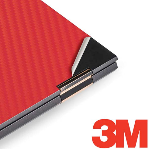 Red Carbon Fiber Specialty Texture Material HP Spectre Skin
