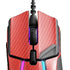 Red Carbon Fiber Specialty Material SteelSeries Rival 600 Gaming Mouse Skin