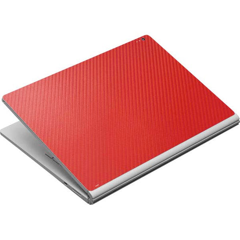 Red Carbon Fiber Specialty Material Surface Book Skin