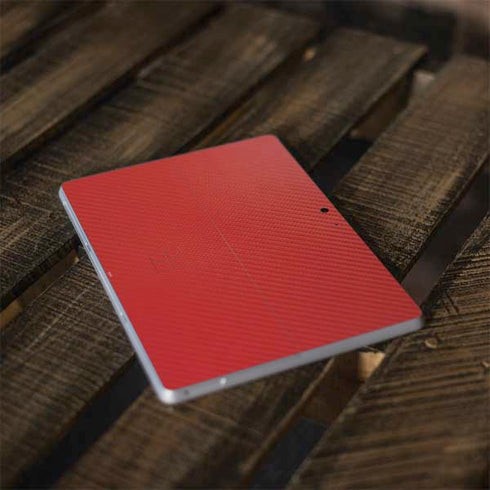 Red Carbon Fiber Specialty Material Surface Go Skin