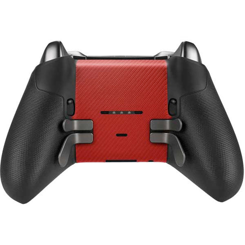 Red Carbon Fiber Specialty Material Xbox Elite Wireless Controller Series 2 Skin