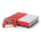 Red Carbon Fiber Specialty Material Xbox One S Console and Controller Bundle Skin
