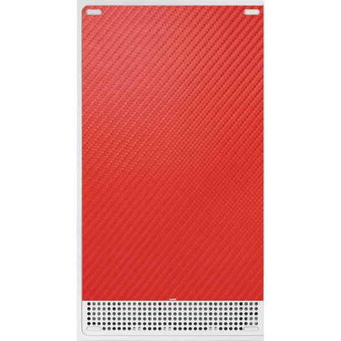 Red Carbon Fiber Specialty Material Xbox Series S Console Skin