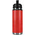 Red Carbon Fiber Specialty Texture Material YETI Rambler 26oz Bottle Skin