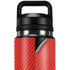Red Carbon Fiber Specialty Texture Material YETI Rambler 26oz Bottle Skin
