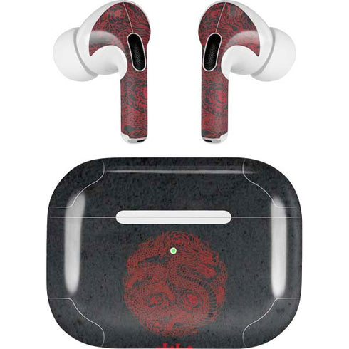 Red Dragon AirPods Pro 2nd Gen Skin