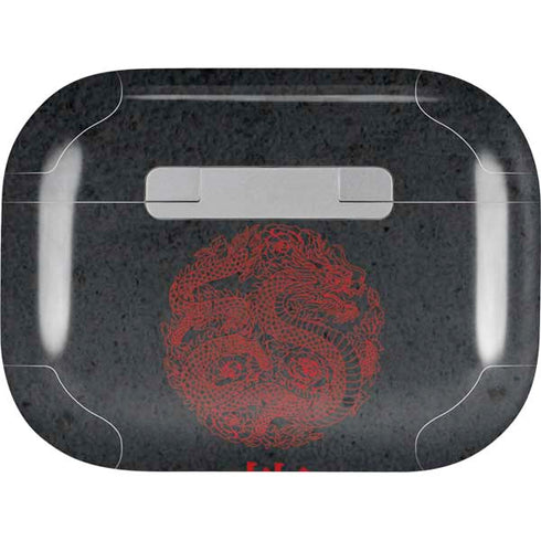 Red Dragon AirPods Pro 2nd Gen Skin