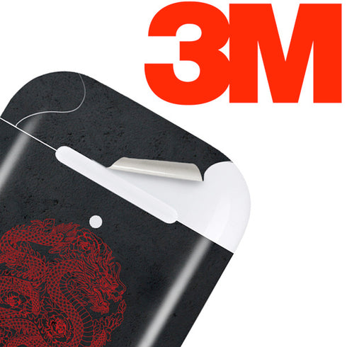 Red Dragon Apple AirPods 2 Skin