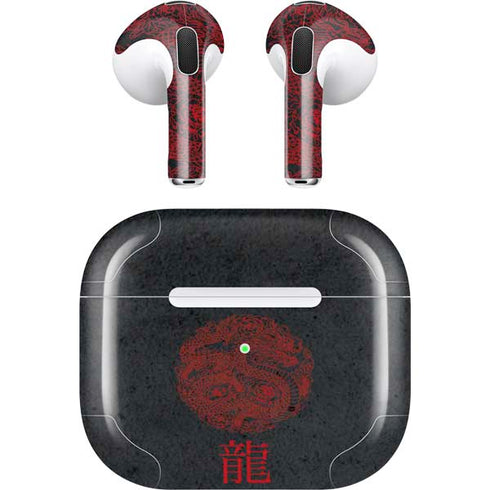 Red Dragon Apple AirPods (3rd Gen 2021) Skin