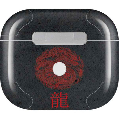 Red Dragon Apple AirPods (3rd Gen 2021) Skin