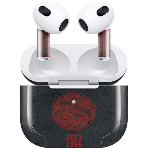 Red Dragon Apple AirPods (3rd Gen 2021) Skin