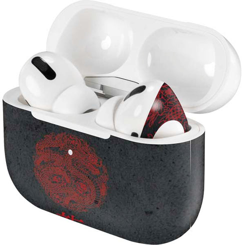 Red Dragon Apple AirPods Pro Skin