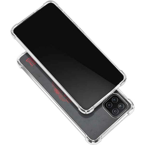 Red Dragon Galaxy A12 Clear Case