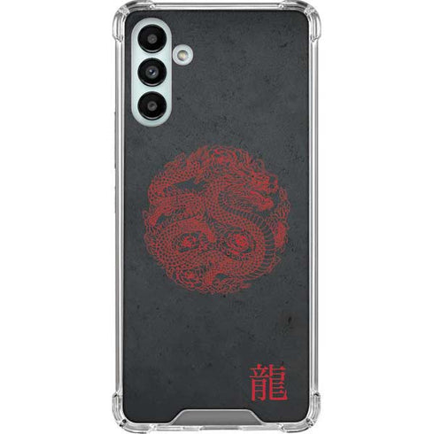 Red Dragon Galaxy A13 5G Clear Case