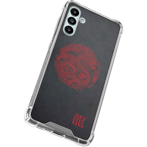 Red Dragon Galaxy A13 5G Clear Case