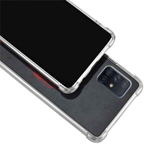 Red Dragon Galaxy A71 5G Clear Case