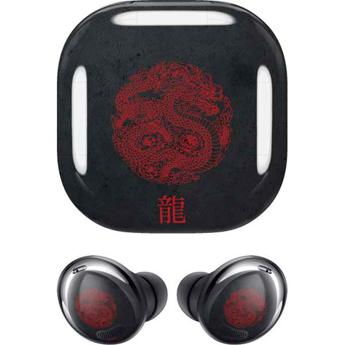 Red Dragon Galaxy Buds Pro Skin