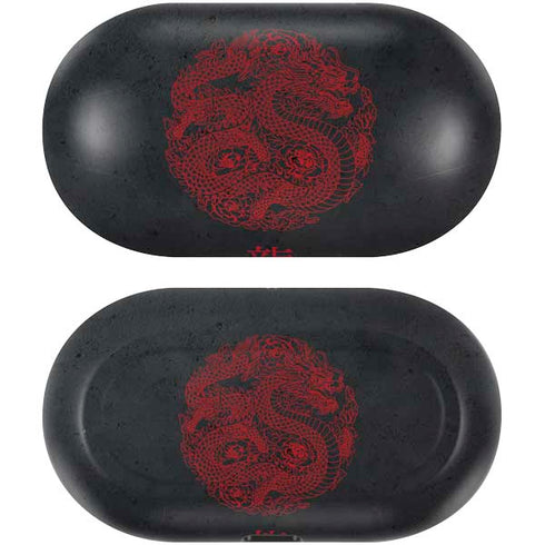 Red Dragon Galaxy Buds Skin
