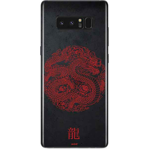 Red Dragon Galaxy Note 8 Skin