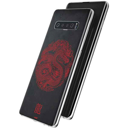 Red Dragon Galaxy S10 Plus Skin