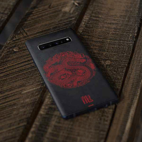 Red Dragon Galaxy S10 Skin