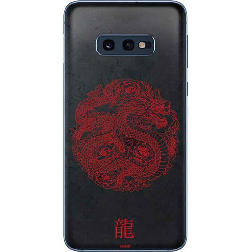 Red Dragon Galaxy S10e Skin
