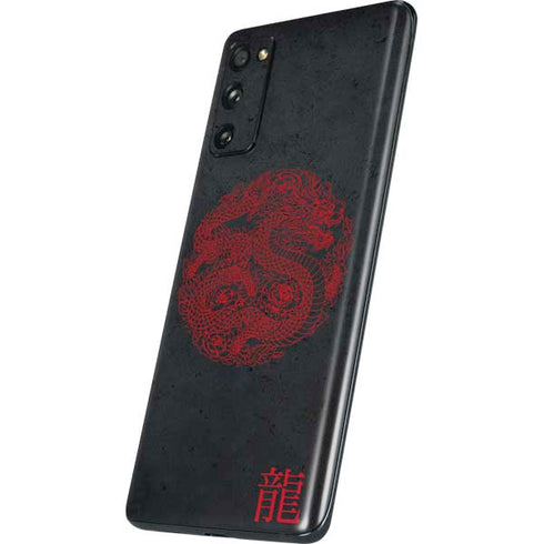 Red Dragon Galaxy S20 Fan Edition Skin