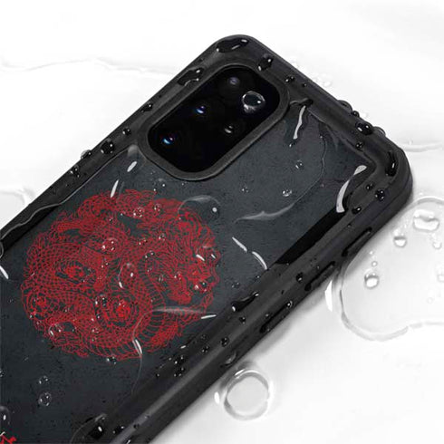 Red Dragon Galaxy S20 Plus Waterproof Case