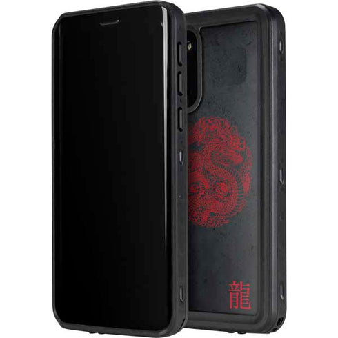 Red Dragon Galaxy S20 Waterproof Case