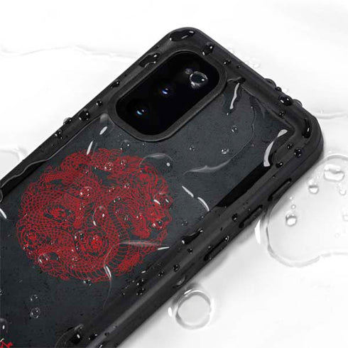 Red Dragon Galaxy S20 Waterproof Case