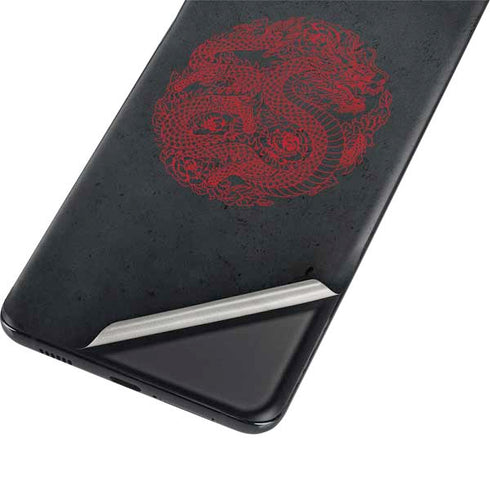 Red Dragon Galaxy S21 Plus 5G Skin