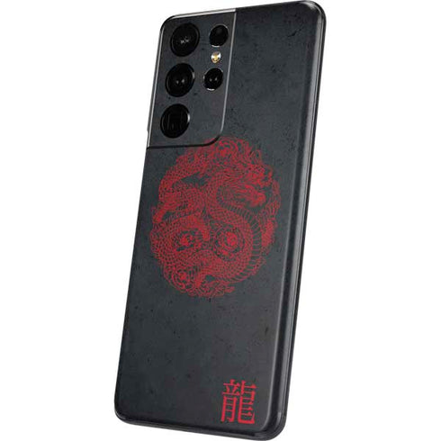Red Dragon Galaxy S21 Ultra 5G Skin