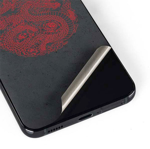 Red Dragon Galaxy S22 Plus Skin